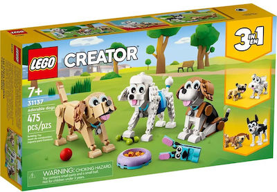 Lego Creator 3-in-1 Adorable Dogs for 7+ Years