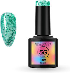 Elixir 5G Semipermanent Lac de Unghii 1280 Maca...