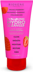Biovene Κρέμα Καθαρισμού Hyaluronic Hydro Cleanser Face & Body για Ξηρές Επιδερμίδες 200ml