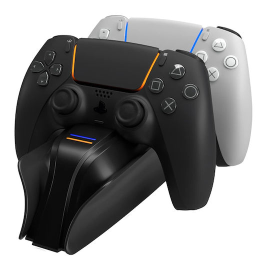Snakebyte SB916151 Stație de încărcare pentru 2 controllere PS5 cu iluminare LED Negru