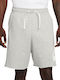 Nike Club Alumni Sportliche Herrenshorts Gray