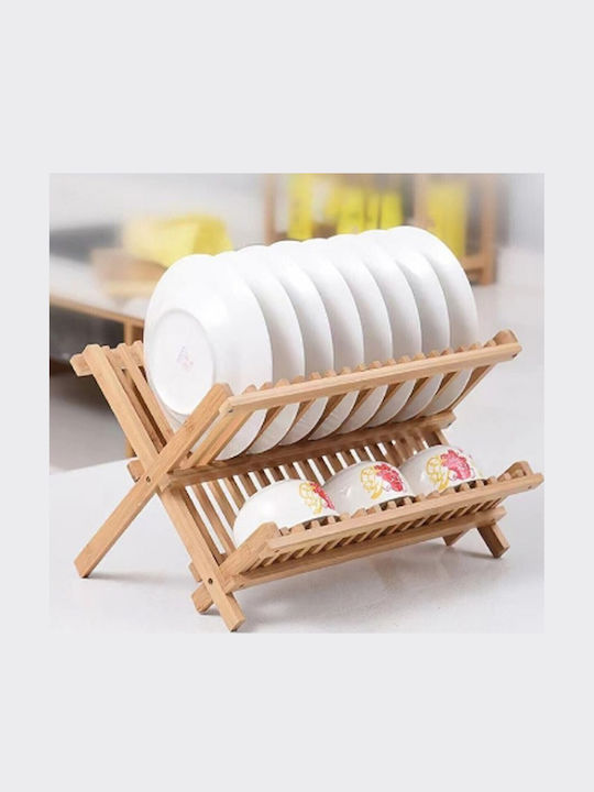 Tpster Baboo Στραγγιστήρι Νεροχύτη Ξύλινο Καφέ 46x20x34cm