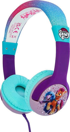OTL My Little Pony Ασύρματα / Ενσύρματα Παιδικά On Ear Ακουστικά με 24 ώρες Λειτουργίας Μωβ