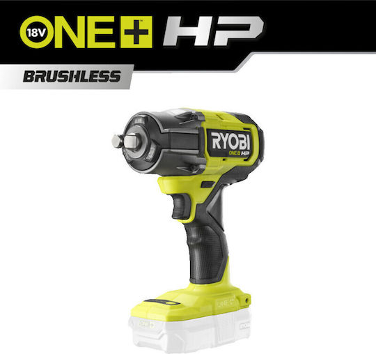 Ryobi RIW18X-0 Brushless Schlagschrauber Akku 18V Solo mit Aufnahme 1/2"
