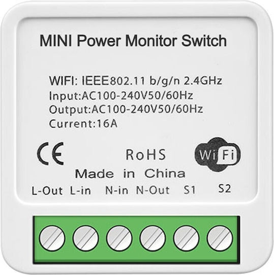 Aubess Intelligenter Schalter Wi-Fi 16A