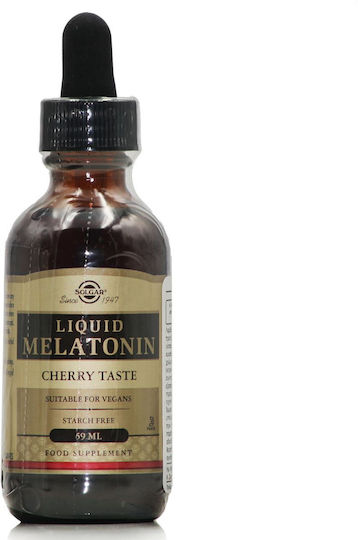 Solgar Liquid Melatonin Besonders Nahrungsergänzungsmittel für den Schlaf 59ml