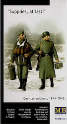 Master Box "Supplies, at Last! German Soldiers, 1944-1945" Modeling Figure in Scale 1:35