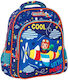 Must 3D Soft Little Pilot School Bag Backpack Kindergarten in Blue color