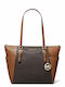 Michael Kors Leder Damen Tasche Shopper Schulter Braun