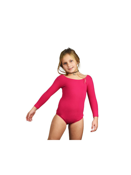 Namaldi Kids Bodysuit Long-sleeved Fuchsia 1pcs