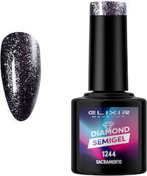 Elixir Diamond Хибриден Лак за Нокти 1244 Sacra...