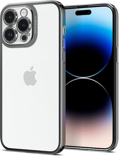 Spigen Optik Crystal Back Cover Silicon Chrome Gray (iPhone 14 Pro Max)