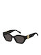 Tommy Hilfiger Women's Sunglasses with Black Plastic Frame and Black Lens TH1979/S 807/IR