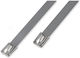 Benman Cable Ties Plastic 300mm x 4.5mm in Silver Colour (100 pcs)