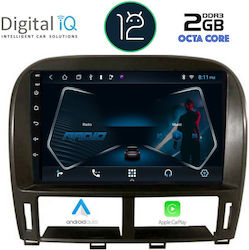 Digital IQ Car Audio System for Jaguar XF Lexus LS / LX LS 430 – XF 430 2000-2006 (Bluetooth/USB/AUX/WiFi/GPS/Apple-Carplay/CD) with Touch Screen 9"