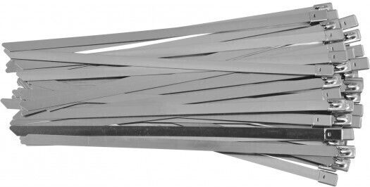 Yato Μεταλλικό Δεματικό Καλωδίων 250mmx8mm σε Ασημί χρώμα (1τμχ) YT-70581