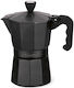 Maestro MR-1666-3 Stovetop Espresso Pot 3 Cups Black