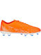 Puma Ultra Play FG/AG Low Football Shoes with Cleats Ultra Orange / Puma White / Blue Glimmer