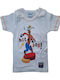 Minerva Goofy Kids' Undershirt Short-sleeved White