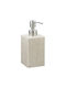 Relaxdays Dispenser Kitchen Ceramic Beige 300ml