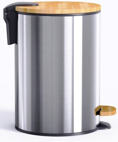 Marva 812021 Metalic Perie de toaletă 5lt Argintiu