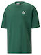Puma Classics Ανδρικό T-shirt Πράσινο με Λογότυπο