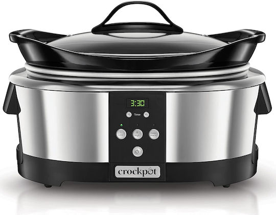 Crock-Pot SCCPBPP605 Мултикукър 250W с Капацитет 5.7лт Сребрист