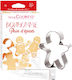 Scrap Cooking Gingerbread Man Κουπ Πατ Ανοξείδωτα 4τμχ