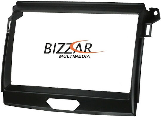 Bizzar DIN Fascia Panels 2 Din Compatible with Screen 9" for Ford Ranger 2017-2022