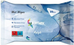 Famex Ralph Baby Wipes without Alcohol & Parabens 25pcs