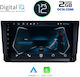 Digital IQ Car-Audiosystem für Seat Arona / Ibiza 2018+ (Bluetooth/USB/AUX/WiFi/GPS/Apple-Carplay) mit Touchscreen 9"