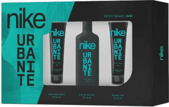nike Urbanite Spicy Road Men's Set with Eau de Toilette 3pcs