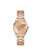 Guess Watch Chronograph with Pink Gold Metal Bracelet