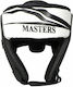 Sport Masters Adult Open Face Boxing Headgear Synthetic Leather White