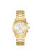 Guess Fantasia Watch Chronograph with Gold Metal Bracelet