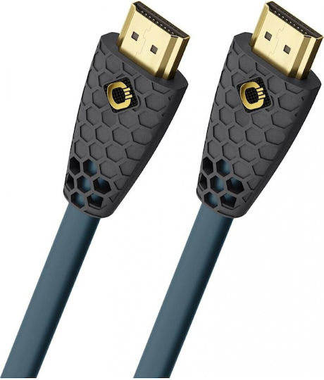Oehlbach Flex Evolution HDMI 2.1 Ultra High Speed 48Gbps 4K 120Hz HDR VRR Kabel HDMI-Stecker - HDMI-Stecker 3m Schwarz