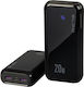Blow PB30A Power Bank 30000mAh mit 2 USB-A Ausgangsanschlüsse Schnellladung Schwarz
