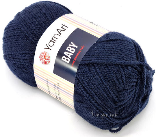 YarnArt Baby Βαμβακερό 583 Μπλε 150m 50gr