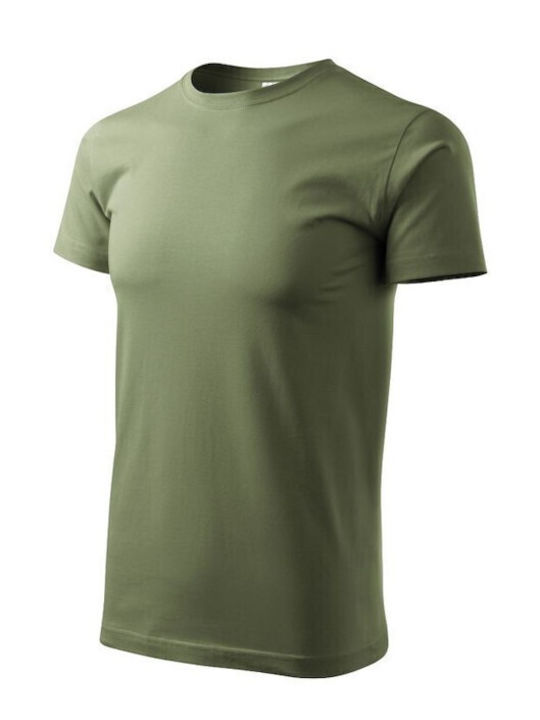 Adler Men's Short Sleeve Promotional T-Shirt Khaki 137-09