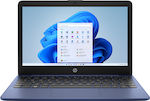 HP 11-ak0002nv 11.6" (Celeron Quad Core-N4120/4GB/64GB Unitate flash/W11 S) (Tastatură US)