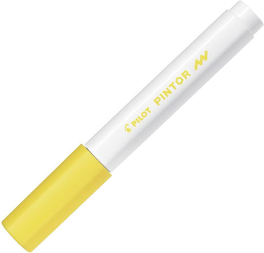 Pilot Pintor F Ανεξίτηλος Μαρκαδόρος Κίτρινο 2.8mm