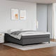 Bed Base Queen Size Gray 160x200x25cm