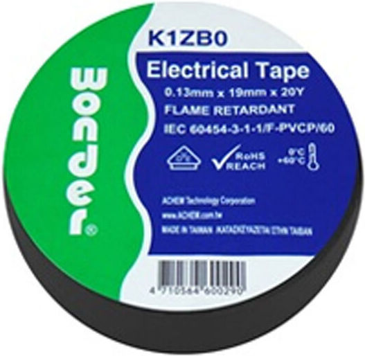 Wonder Insulation Tape 19mm x 18m K1ZB0 Black