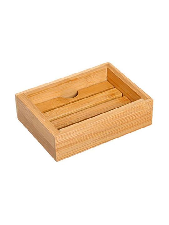 Next Tabletop Soap Dish Bamboo Beige