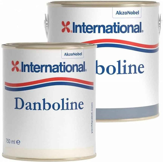 International Danboline Vopsea antifouling 0.75lt Alb
