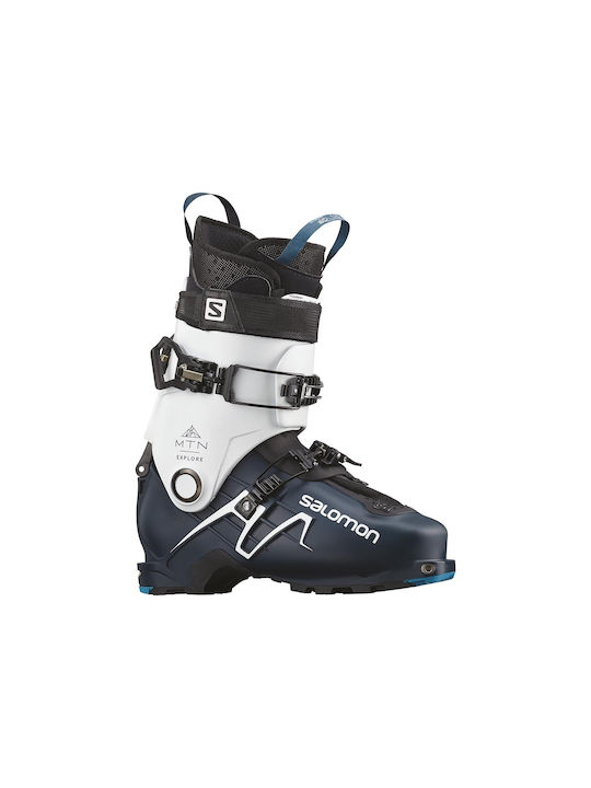 Salomon MTN Explore Unisex Ορειβατικές Μπότες Σκι Λευκές