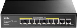 Cudy GS1010PE Negestionat L2 PoE+ Switch cu 10 Porturi Ethernet