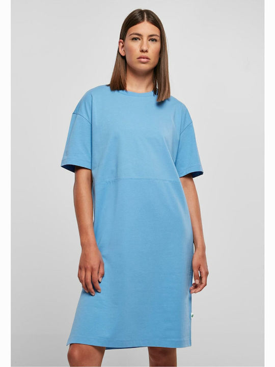 Καλοκαιρινό Mini Αθλητικό Φόρεμα T-shirt Κοντομάνικο Horizonblue