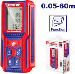 Emtop ELDD0601 με Δυνατότητα Μέτρησης έως 60m Emtop ELDD0601 με Δυνατότητα Μέτρησης έως 60m