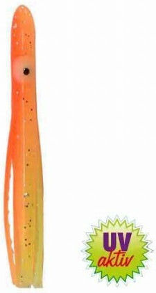 Behr Mini UV Artificial Bait Octopuses 4.5cm Orange Set 10pcs
